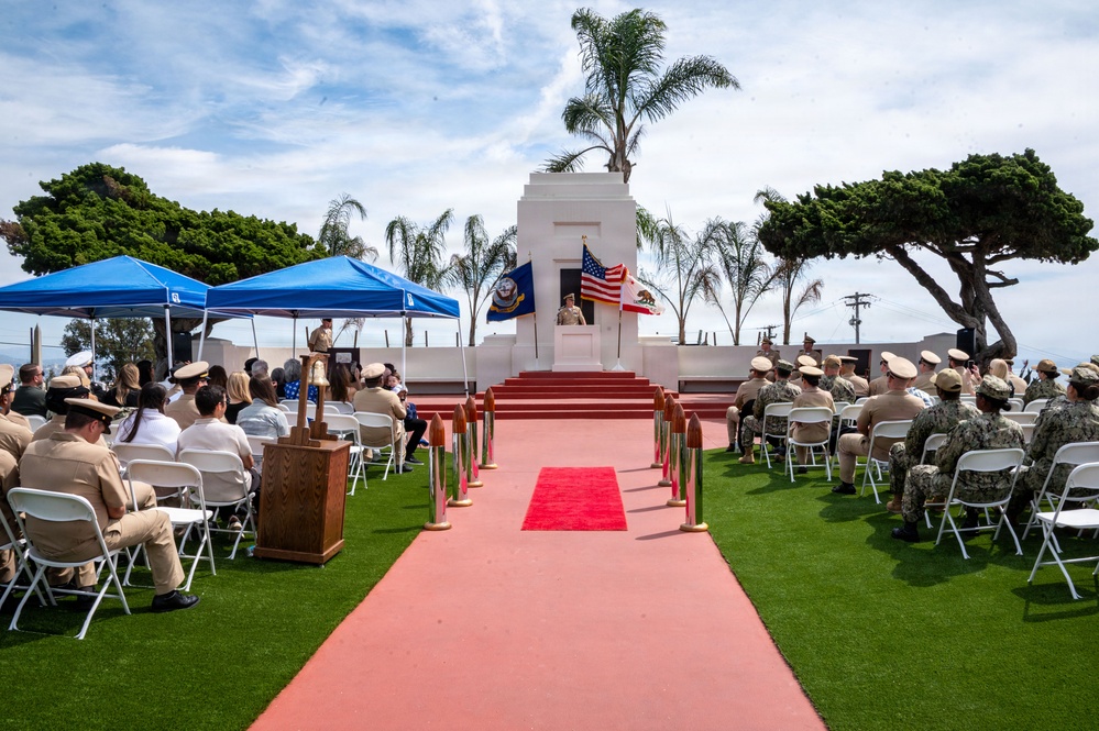 Chief Master-at-Arms Commissioning Ceremony