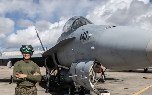 MAG-11 Marines conduct routine maintenance