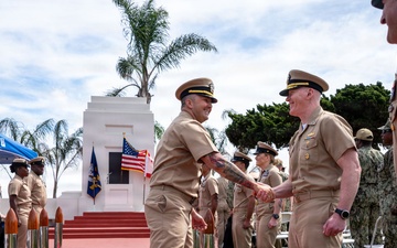 CWO 3 Jeffrey Swain Commissioning Ceremony