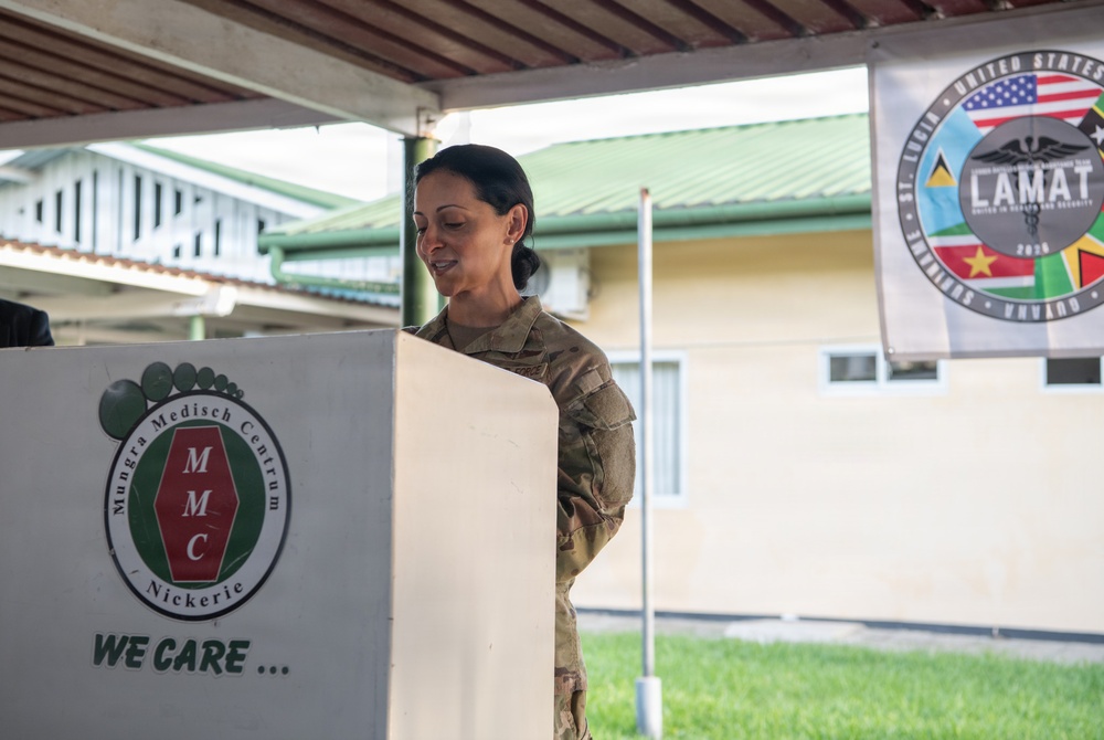 U.S., Suriname launch 2026 medical assistance mission