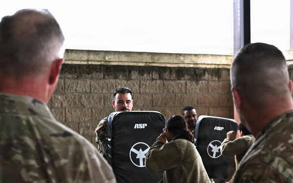 4th Air Force Commander Visits 940th Air Refueling Wing Security Forces