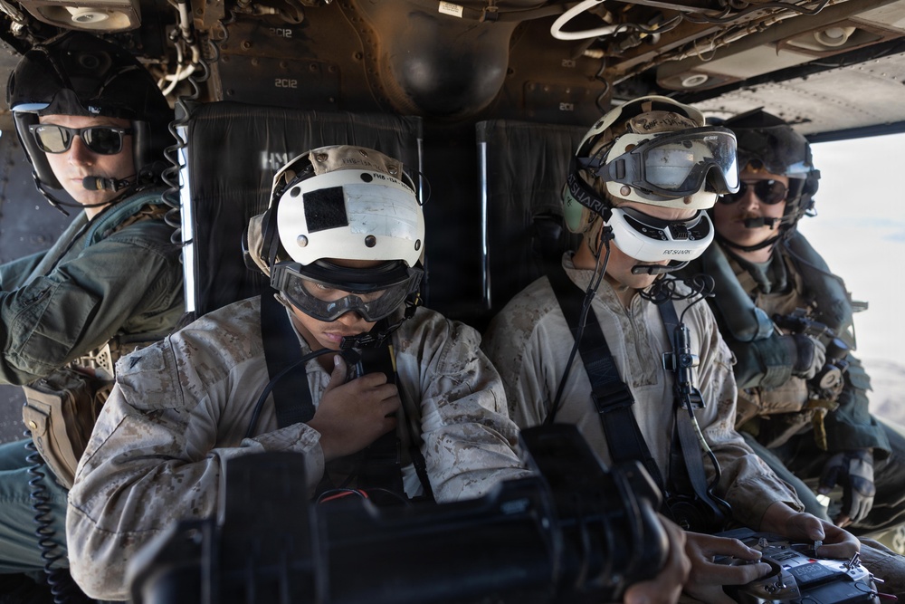 U.S. Marines integrate sUAS training with HMLA-169 at MCAGCC