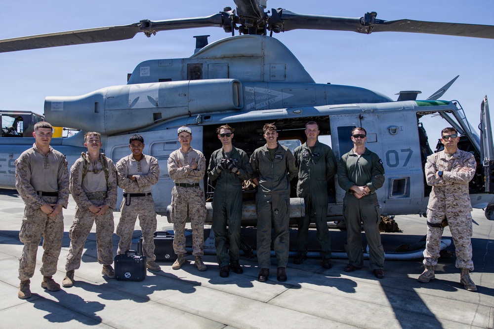 U.S. Marines integrate sUAS training with HMLA-169 at MCAGCC
