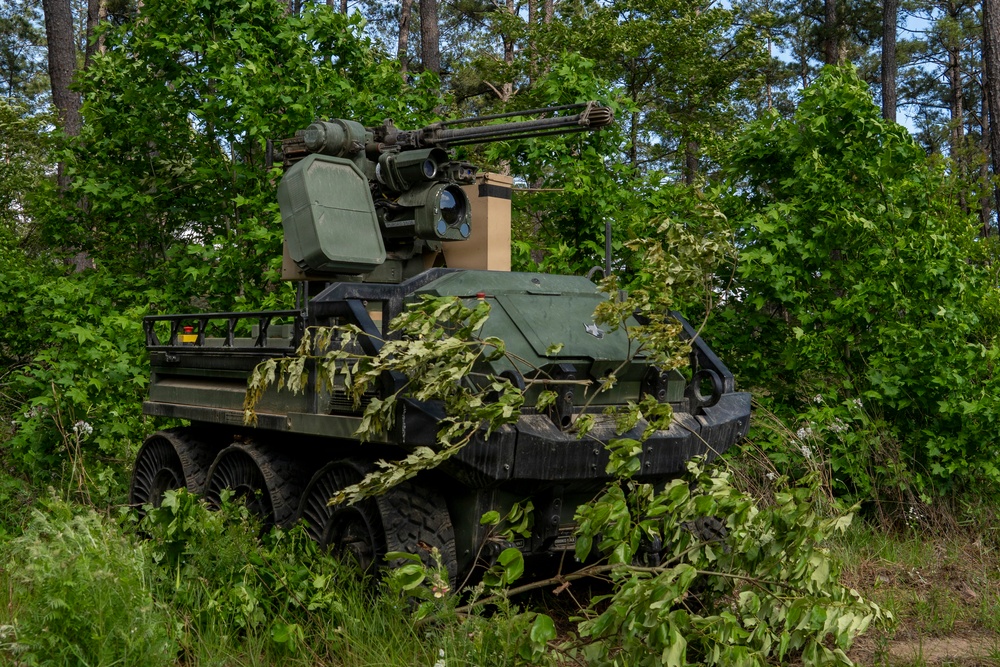 101st Airborne Division (Air Assault) deploys remote weapon system via Hunter Wolf UGV at JRTC