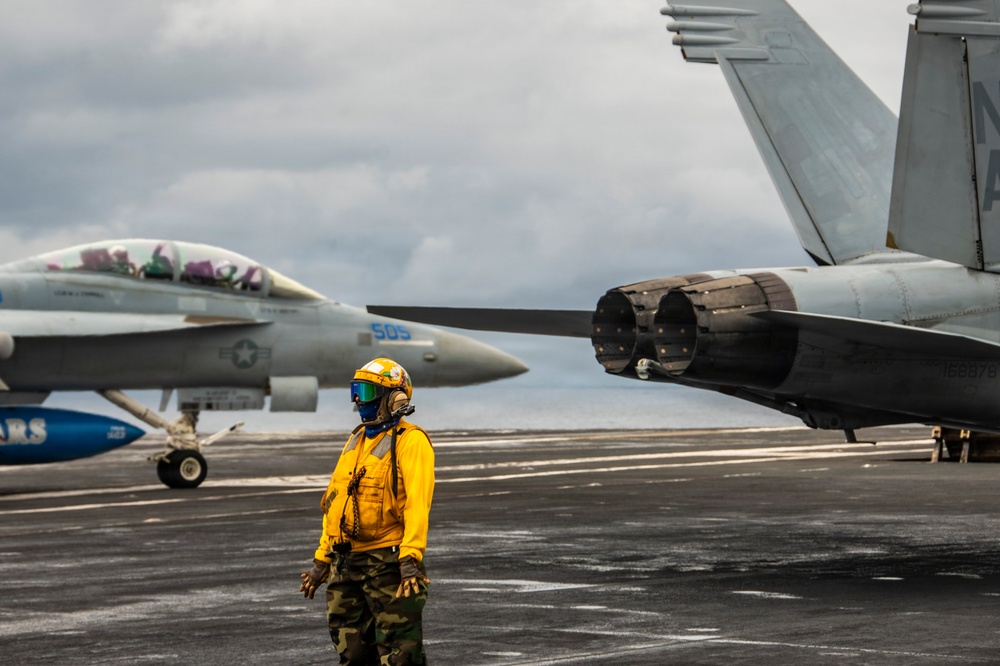 Nimitz Conducts Flight Operations