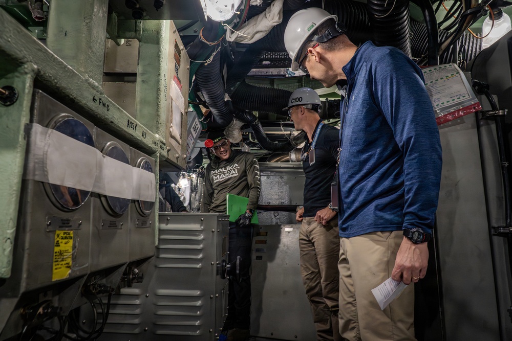 "Get Real, Get Better": Senior Leaders Tour Pearl Harbor Naval Shipyard and Intermediate Maintenance Facility