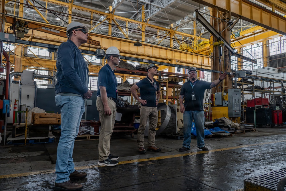 "Get Real, Get Better": Senior Leaders Tour Pearl Harbor Naval Shipyard and Intermediate Maintenance Facility