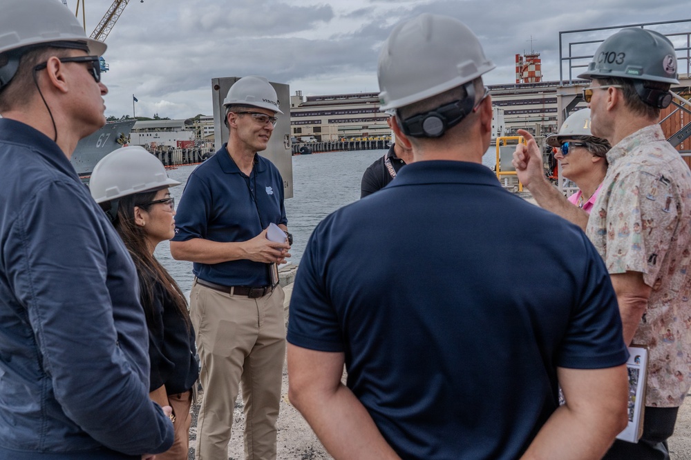 "Get Real, Get Better": Senior Leaders Tour Pearl Harbor Naval Shipyard and Intermediate Maintenance Facility