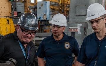 "Get Real, Get Better": Senior Leaders Tour Pearl Harbor Naval Shipyard and Intermediate Maintenance Facility