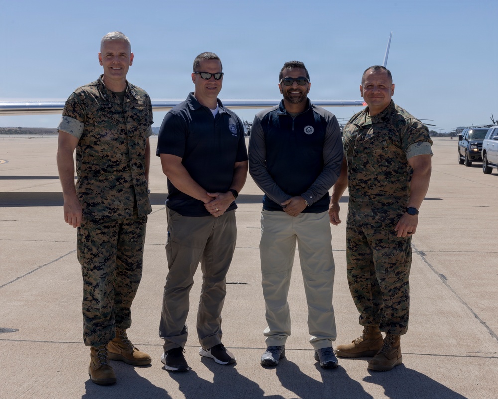 FBI Director Kash Patel visits MCAS Miramar