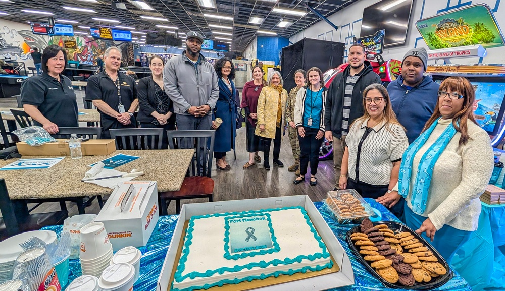 Fort Hamilton SHARP hosts SAAPM cake‑cutting event