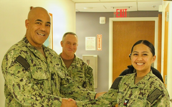 DHA-NCR Director Recognizes NBHC Indian Head Sailor