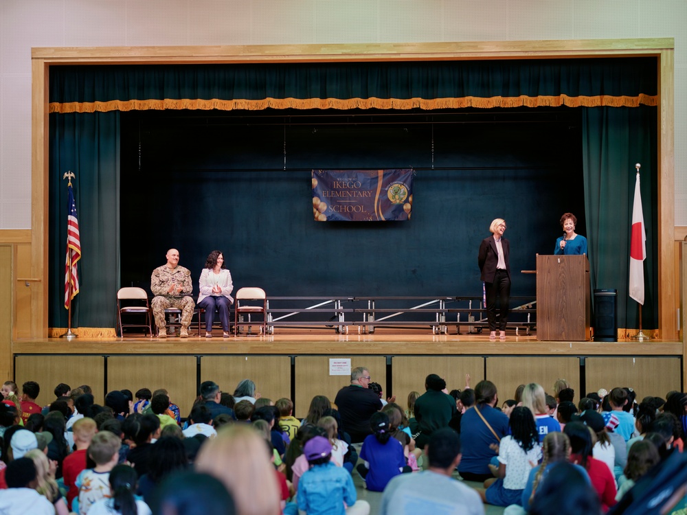 Ikego Elementary Presented Stellar School Award