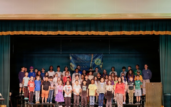 Ikego Elementary Presented Stellar School Award