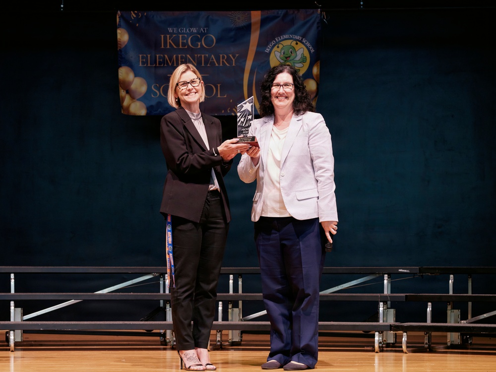 Ikego Elementary Presented Stellar School Award