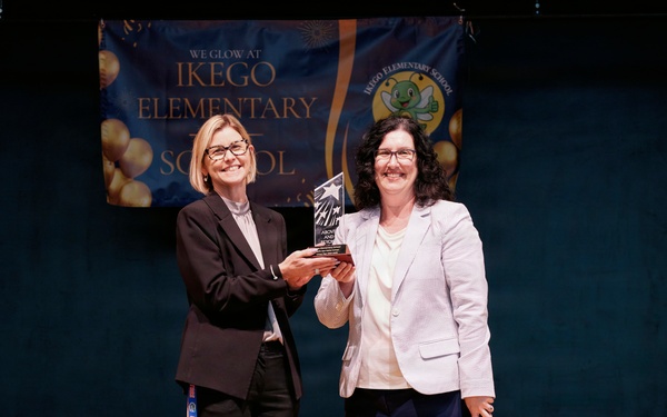 Ikego Elementary Presented Stellar School Award