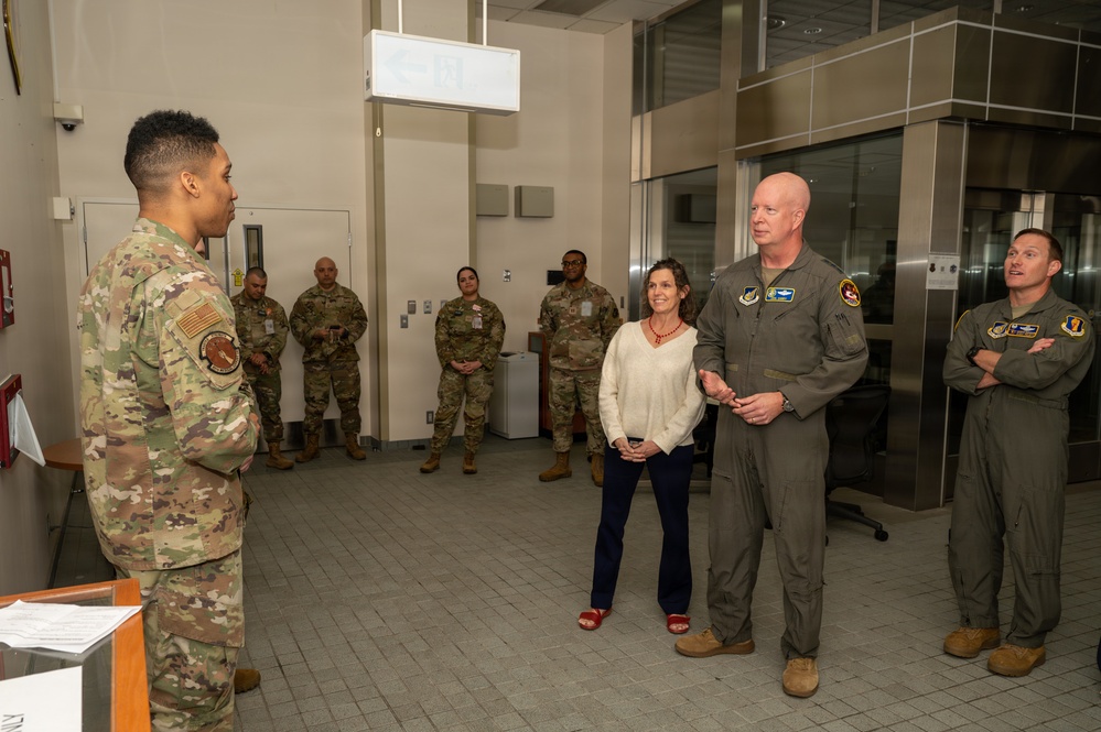 Lt. Gen. Joel Carey, Fifth Air Force commander visits Misawa Air Base
