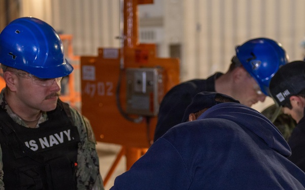 Stennis Security Sailors Check Bags