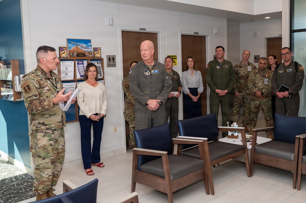 Lt. Gen. Joel Carey, Fifth Air Force commander visits Misawa Air Base
