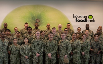 Sailors Volunteer during Fleet Week Houston 2026