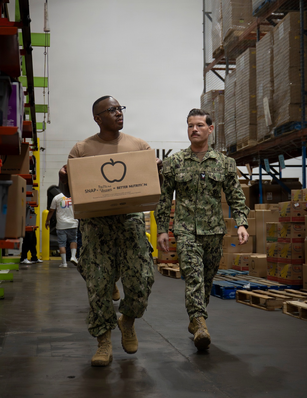 Sailors Volunteer during Fleet Week Houston 2026