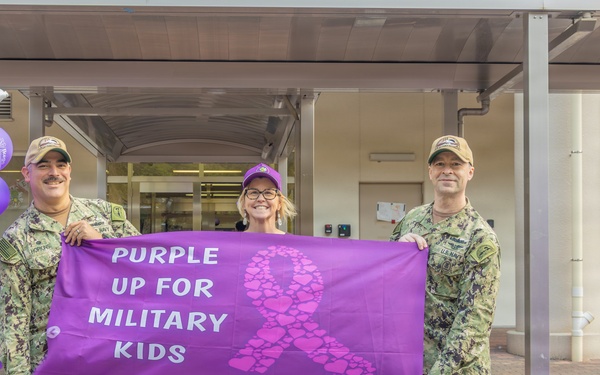 Ikego Elementary Holds Month of the Military Child Parade