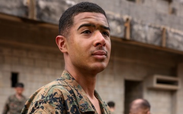 U.S. Marines conduct close quarters combat training during Communication Strategy and Operations Field Training Exercise