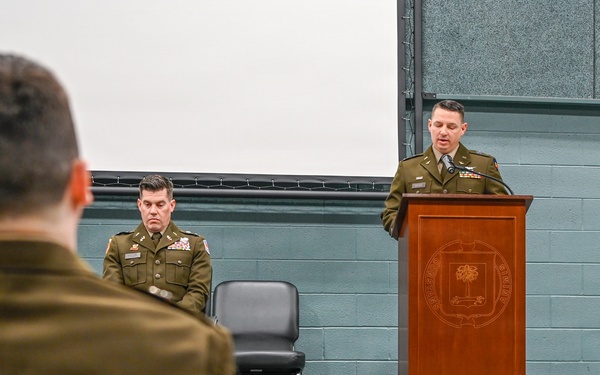 South Carolina National Guard Welcomes New Warrant Officers – WOCS Class 26-001 Graduation