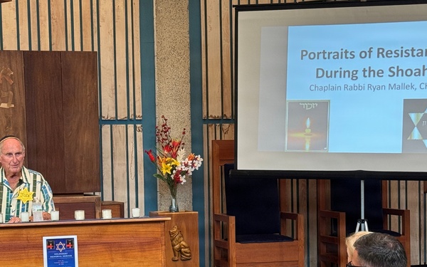 Holocaust Day of Remembrance Service at Joint Base Pearl Harbor-Hickam