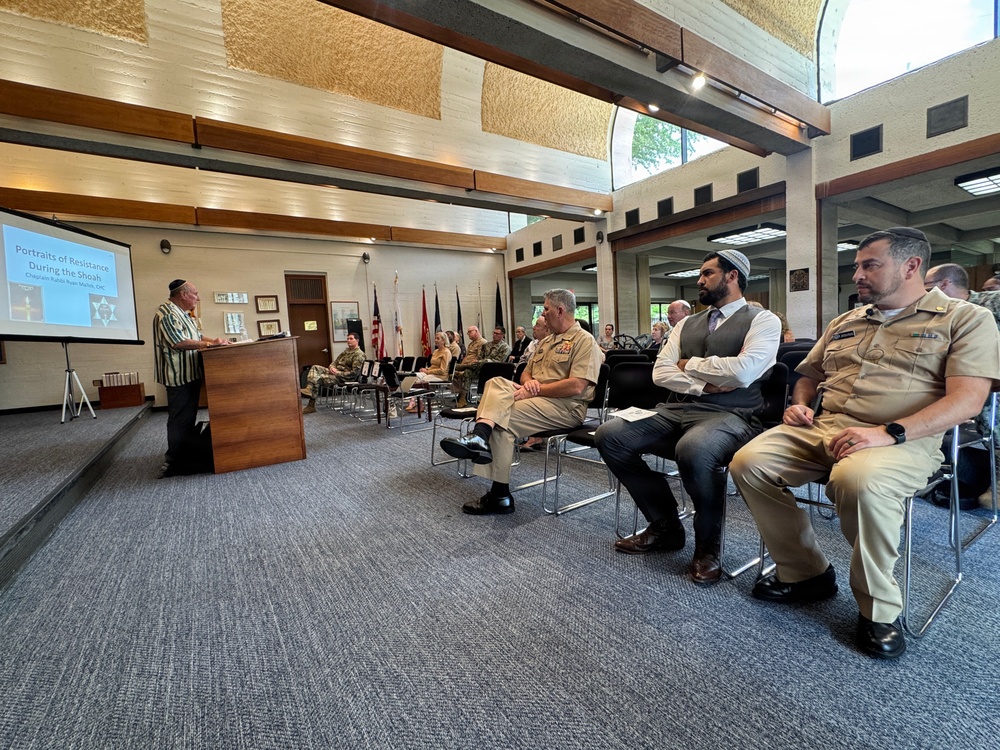 Holocaust Day of Remembrance Service at Joint Base Pearl Harbor-Hickam
