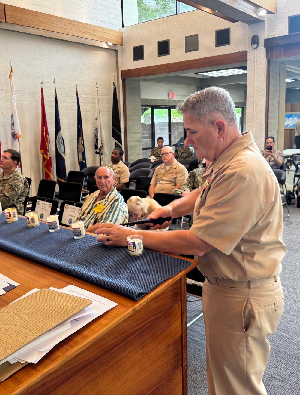 Holocaust Day of Remembrance Service at Joint Base Pearl Harbor-Hickam