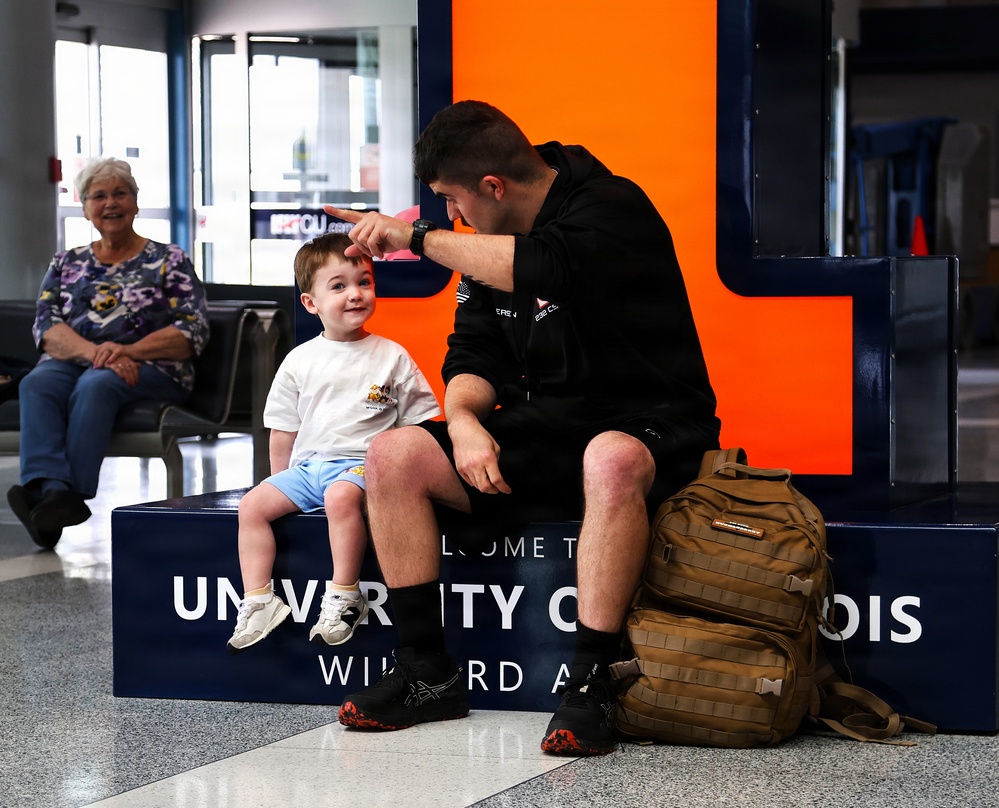 Illinois National Guard Soldiers Return to Illinois After Key Logistics Mission in Poland, 10-Month Deployment