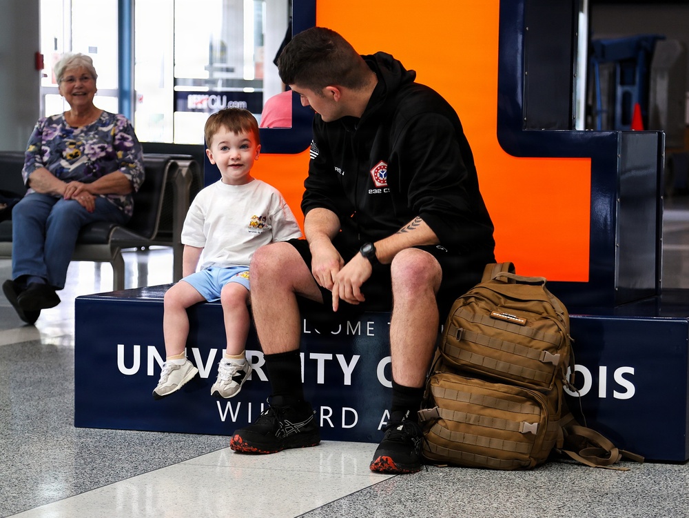 Illinois National Guard Soldiers Return to Illinois After Key Logistics Mission in Poland, 10-Month Deployment
