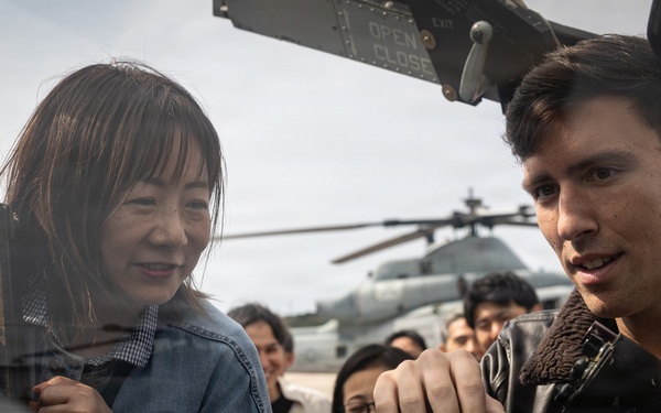 Local influencers tour Camp Foster and Marine Corps Air Station Futenma