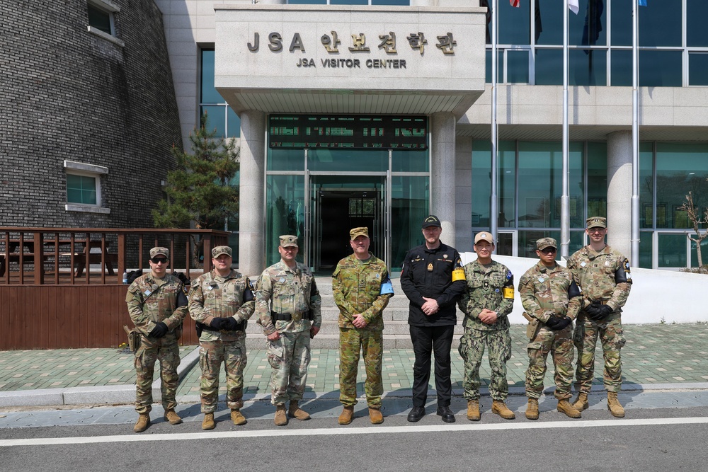 UNC Deputy Commander Hosts NATO Permanent Representatives