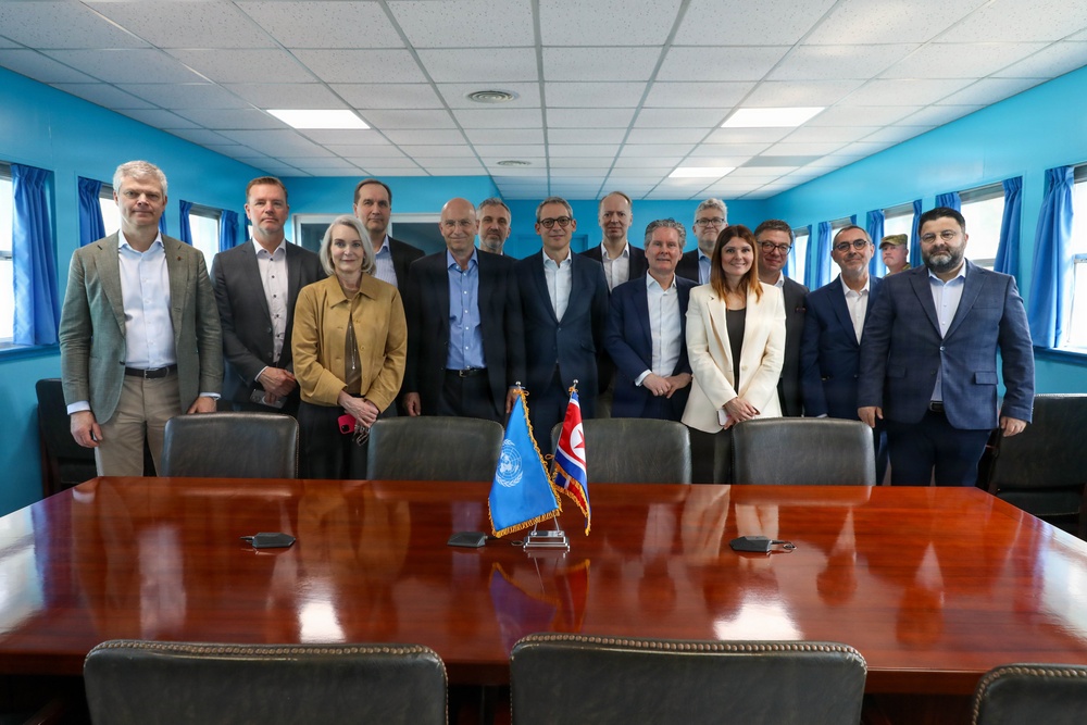 UNC Deputy Commander Hosts NATO Permanent Representatives