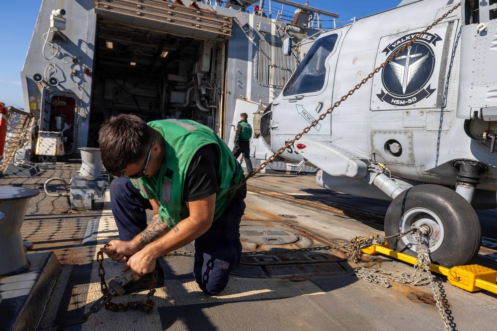 Aviation Maintenance Onboard USS Truxtun