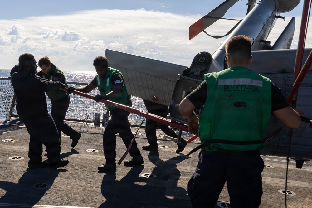 Aviation Maintenance Onboard USS Truxtun