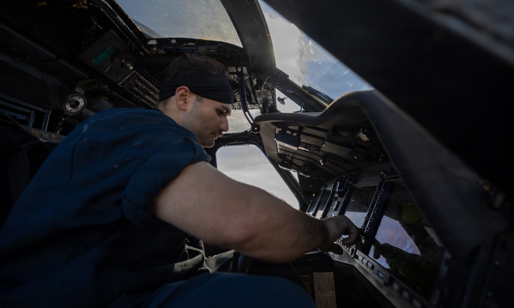 Aviation Maintenance Onboard USS Truxtun