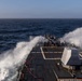 USS Truxtun in the Atlantic Ocean