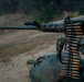 U.S. Marines Participate in a Machine Gun Range on Rodriguez Live Fire Complex