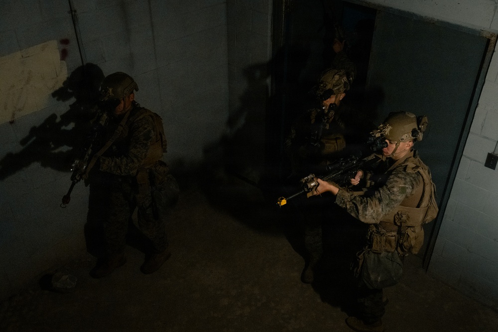 U.S. Marines Participate in Underground Urban Operations Training