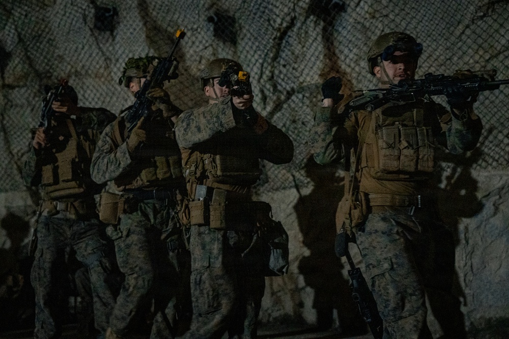 U.S. Marines Participate in Underground Urban Operations Training
