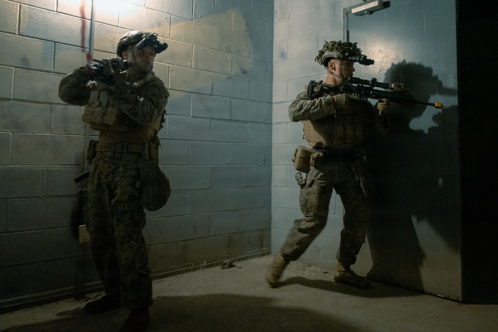 U.S. Marines Participate in Underground Urban Operations Training