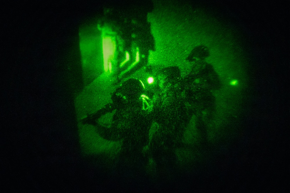 U.S. Marines Participate in Underground Urban Operations Training