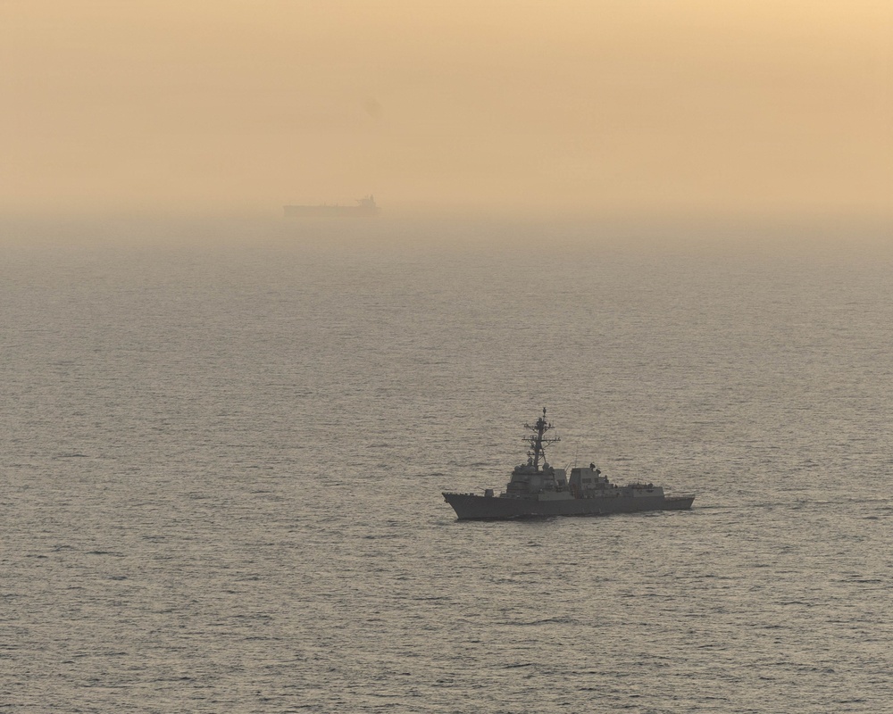 USS Rafael Peralta Conducts Maritime Blockade