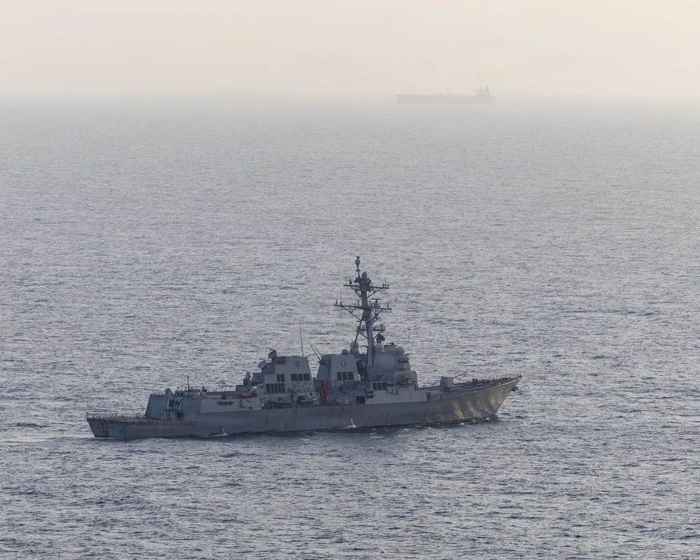 USS Rafael Peralta Conducts Maritime Blockade
