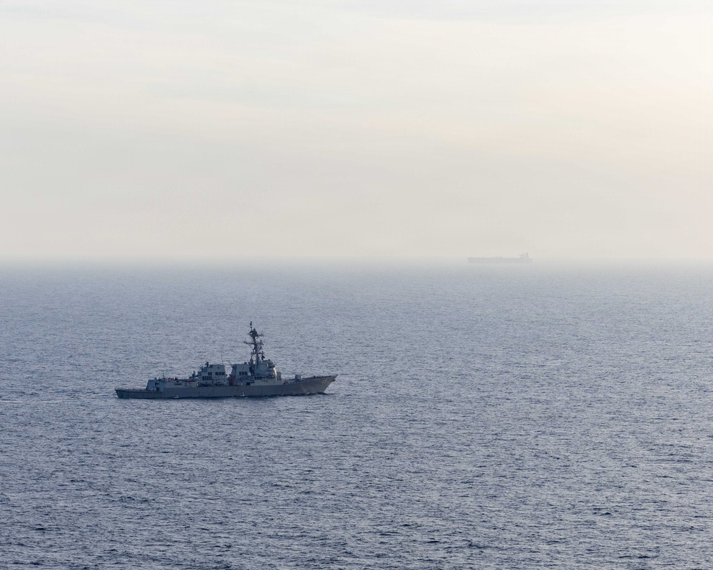 USS Rafael Peralta Conducts Maritime Blockade