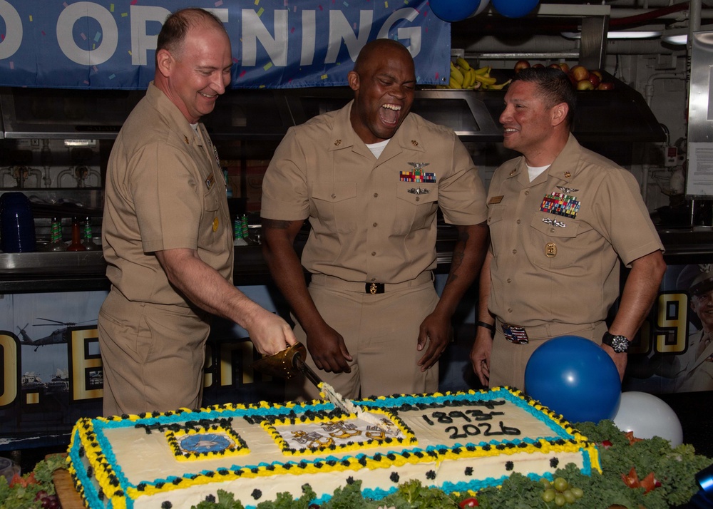 IKE Celebrates Chief Petty Officer Birthday