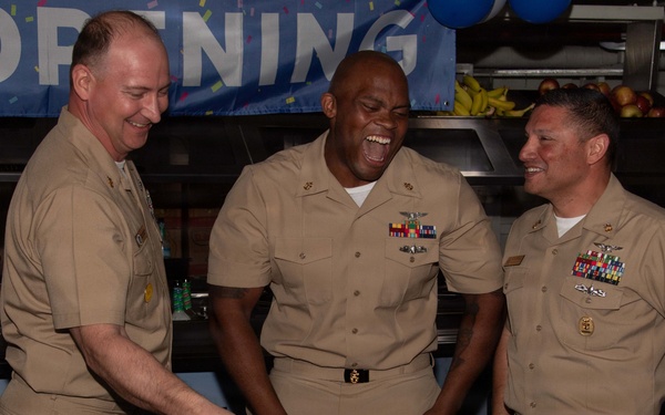 IKE Celebrates Chief Petty Officer Birthday